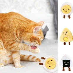 Dtopbuyage Jouets | - Jouets en peluche à l'herbe à chat