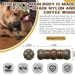 Dtopbuyage Jouets | - Jouets à mâcher pour chien indestructibles, résistants