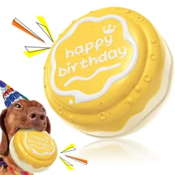 Dtopbuyage Jouets | - Jouets pour mâcher pour chien gâteau d'anniversaire