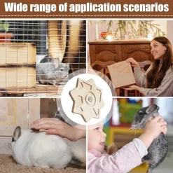Dtopbuyage Cages Et Accessoires | - Jouet tournant pour chinchillas et rongeurs