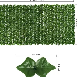 Dtopbuyage - Lierre artificiel pour décoration extérieure feuilles de pothos New