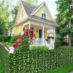 Dtopbuyage - Lierre artificiel pour décoration extérieure feuilles de pothos New