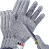 Dtopbuyage Vêtement Pour Le Jardin | - Lot de 4 gants anti - coupures niveau 5 (2m+2l)