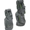 Dtopbuyage Plantes Et Décoration | - Lot 2 statues tête île pâques déco