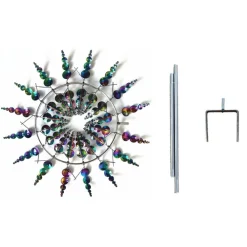 Dtopbuyage Outils De Jardinage Et Accessoires | - Moulinets de décoration pour jardin couleur