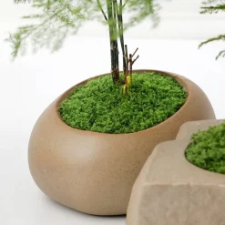 Dtopbuyage - Mousse artificielle pour décoration de jardin pack de 2 Sale