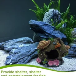 Dtopbuyage Plantes Et Décoration | - Ornement aquarium barrel cave 1 pcs