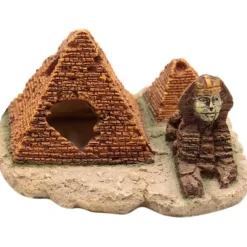 Dtopbuyage Plantes Et Décoration | - Ornement aquarium pyramide en résine