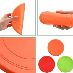 Dtopbuyage Jouets | - 3 pack frisbees en caoutchouc naturel pour chien