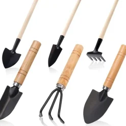 Dtopbuyage Outils De Jardinage Et Accessoires | - 6 pcs mini outils de jardinage pour transplanter petites plantes