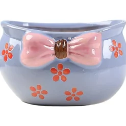 Dtopbuyage Cache-Pots Et Bacs D'Intérieur | - Pot céramique coloré 12x10x7cm fleurs