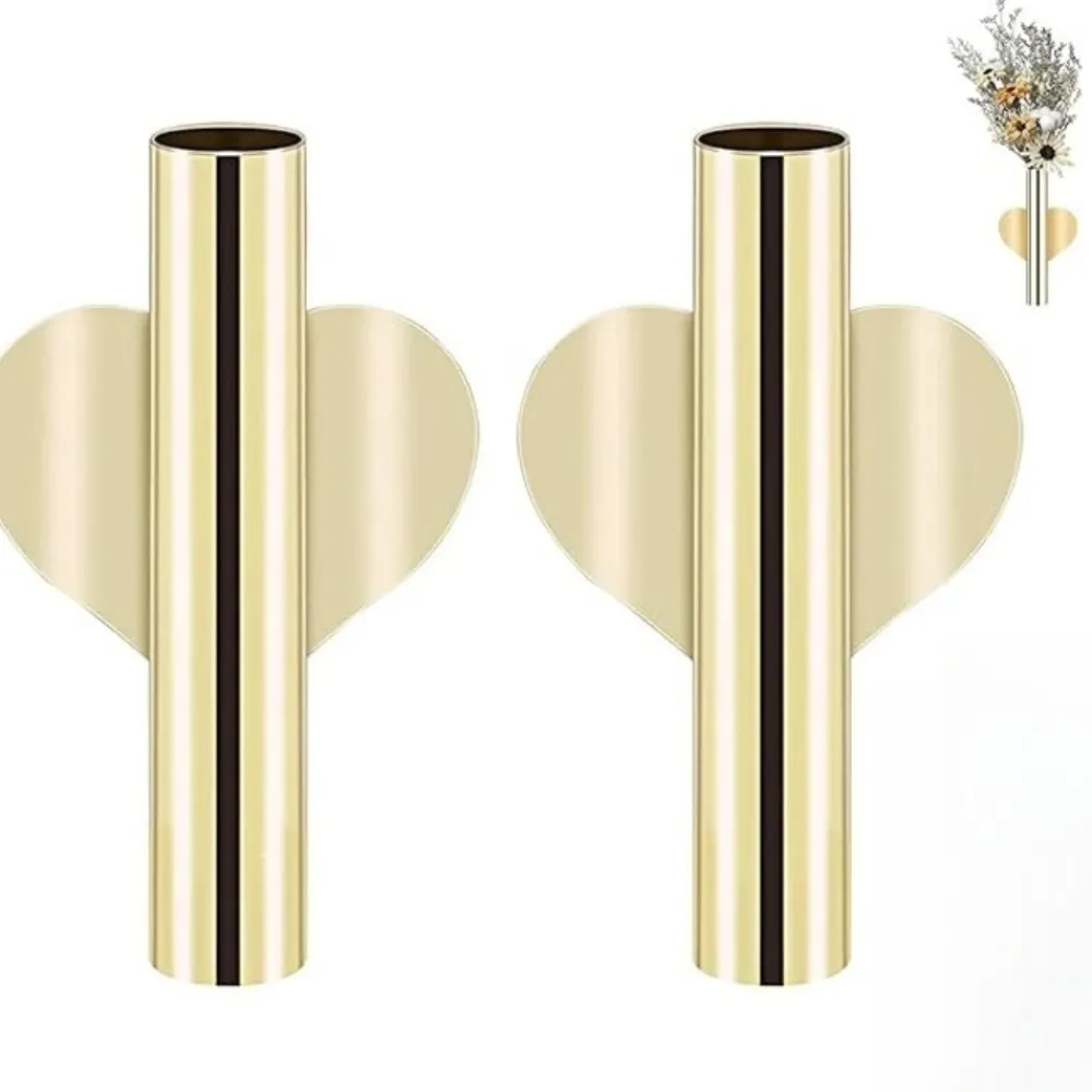Dtopbuyage - Pots de fleurs en or mural x2 Sale
