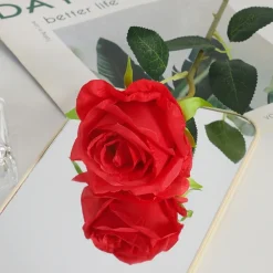 Dtopbuyage - Rose artificielle en velours pour décoration 10pcs Best