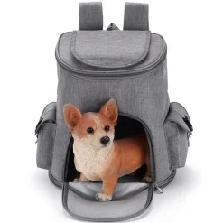 Dtopbuyage - Sac à dos pliable pour animaux de compagnie pour chats et chiens Best