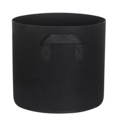 Dtopbuyage Pots, Jardinières Et Carrés Potagers | - Sacs de plantation noirs en non-tissé 3 gallons 5 pièces