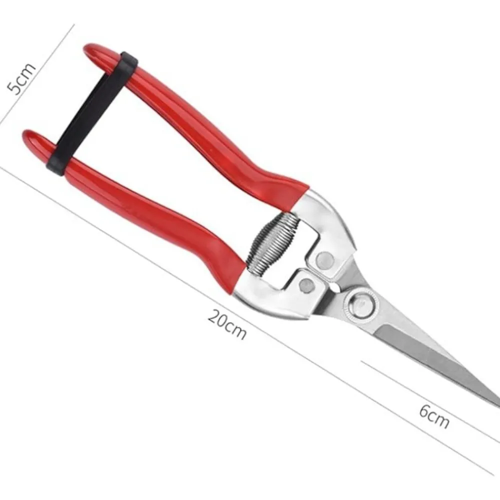 Dtopbuyage Outils De Jardinage Et Accessoires | - Sécateur rouge pour taille branches et fleurs