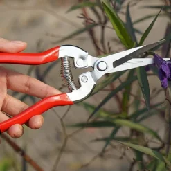 Dtopbuyage Outils De Jardinage Et Accessoires | - Sécateur rouge pour taille branches et fleurs