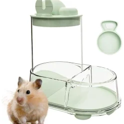 Dtopbuyage Cages Et Accessoires | - Station alimentation transparente petits animaux