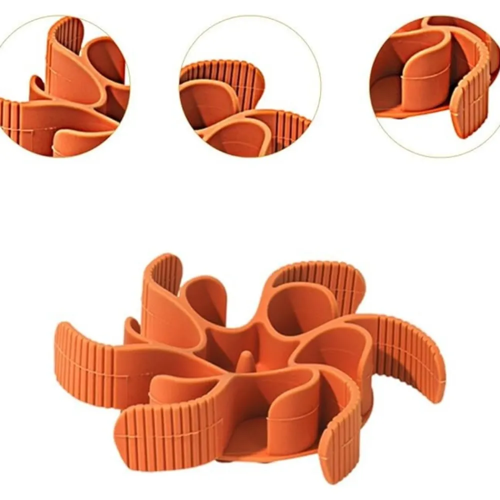 Dtopbuyage - Tapis de léchage pour animaux avec mangeoire en spirale Hot