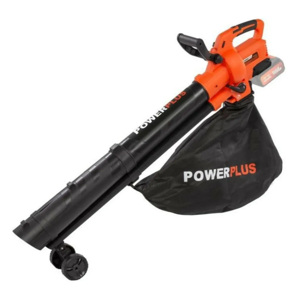 Dual Power Broyeurs, Nettoyeurs Et Souffleurs | - Aspirateur souffleur broyeur a batterie 40v powdpg75270 - moteur brushless - livré sans batterie ni chargeur