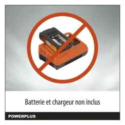 Dual Power - Souffleur de feuilles a batterie 40v powdpg7526 - moteur brushless - livré sans batterie ni chargeur New