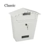 Edm Objets De Décoration | - Boîte aux lettres modèle classique blanche