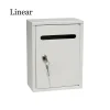 Edm - Boîte à lettres en acier modèle linear blanche Online