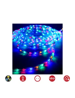 Edm - Flexiled tube 2 ways 48m.multicolor 30 leds/m Discount