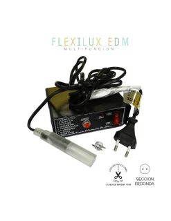 Edm - Programmeur tube flexilux 2 voies 100m (ip44 intérieur - extérieur) Sale