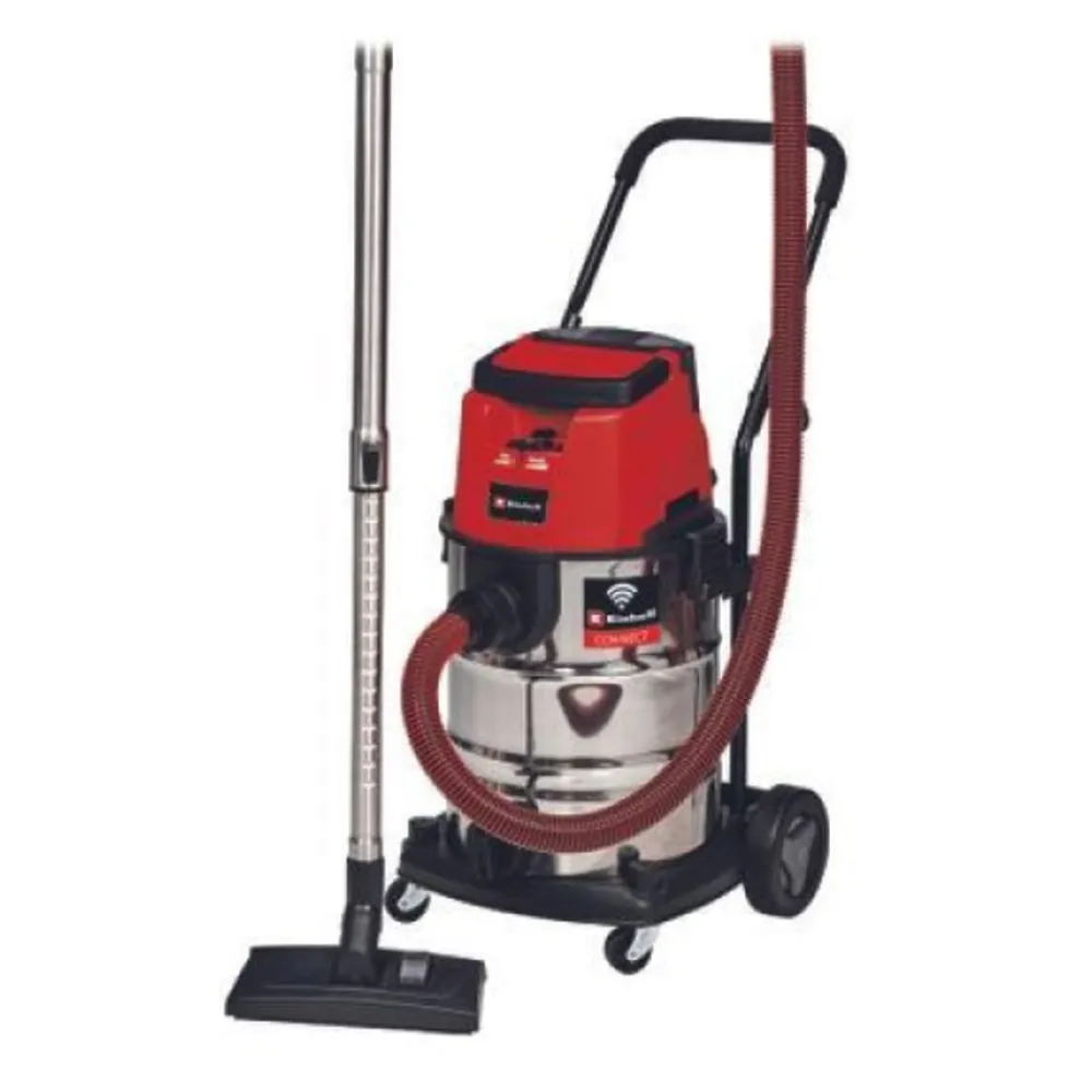 Einhell Broyeurs, Nettoyeurs Et Souffleurs | - Aspirateur eaux et poussières sans fil tp-vc 36/30 s - sans batterie ni chargeur