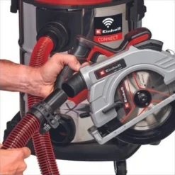 Einhell Broyeurs, Nettoyeurs Et Souffleurs | - Aspirateur eaux et poussières sans fil tp-vc 36/30 s - sans batterie ni chargeur