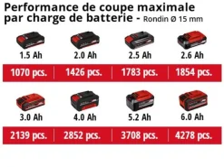 Einhell - Sécateur sans fil ge-ls 18 li - largeur de coupe 28 mm - 0.8 kg - sans batterie Discount