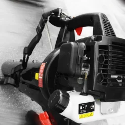 Elem Garden Technic - Aspirateur souffleur broyeur thermique 30cc, 200 km/h, 40 litres Hot