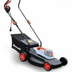 Elem Technic - Tondeuse a gazon électrique - - 40cm - 1800w - bac de ramassage 40l