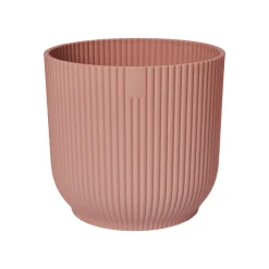 Elho - Cache-pot "Vibes fold", coloris rose poudré - D.22cm Hot
