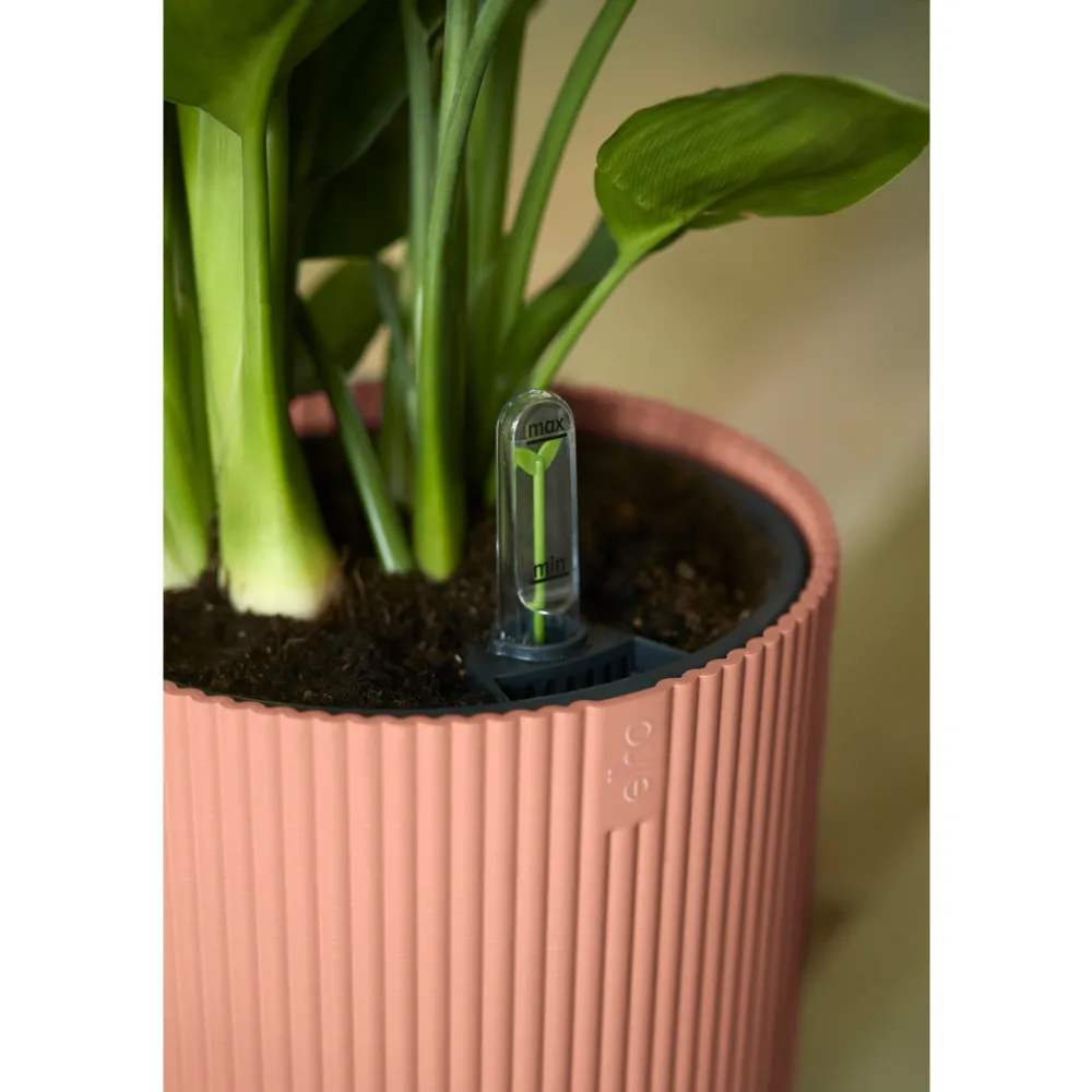 Elho - Cache-pot "Vibes fold", coloris rose poudré - D.22cm Hot