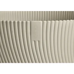 Elho Cache-Pots Et Bacs D'Intérieur|Pots Et Jardinières | - Pot Sereh rond, coloris beige champignon - D.47xH.40,1cm