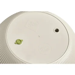 Elho Cache-Pots Et Bacs D'Intérieur|Pots Et Jardinières | - Pot Sereh rond, coloris beige champignon - D.47xH.40,1cm