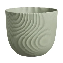 Elho - Pot Sereh rond, coloris vert scandinave - D.29,5xH.25,3cm Outlet