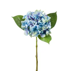 Emerald - Fleur artificielle, tige d'hydrangea - H.47cm Hot