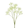 Emerald - Fleur artificielle, tige de gypsophile - H.68cm