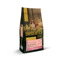 Empreintes Alimentation Et Friandises | - Croquettes Chien stérilisé Petite taille au saumon sans céréales 3kg
