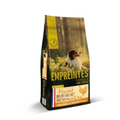 Empreintes - Croquettes poulet sans céréales, moyen/grand chien - 2,4kg Outlet
