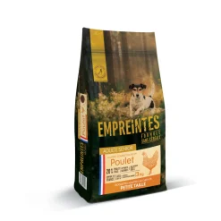 Empreintes - Croquettes pour Chien senior de petite taille poulet sans céréales 3kg Hot