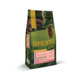 Empreintes Alimentation Et Friandises | - Croquettes pour Chat adulte stérilisé au saumon sans céréales 3kg