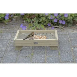 Esschert Design Oiseaux Du Jardin | - Mangeoire au sol pour oiseaux sauvages