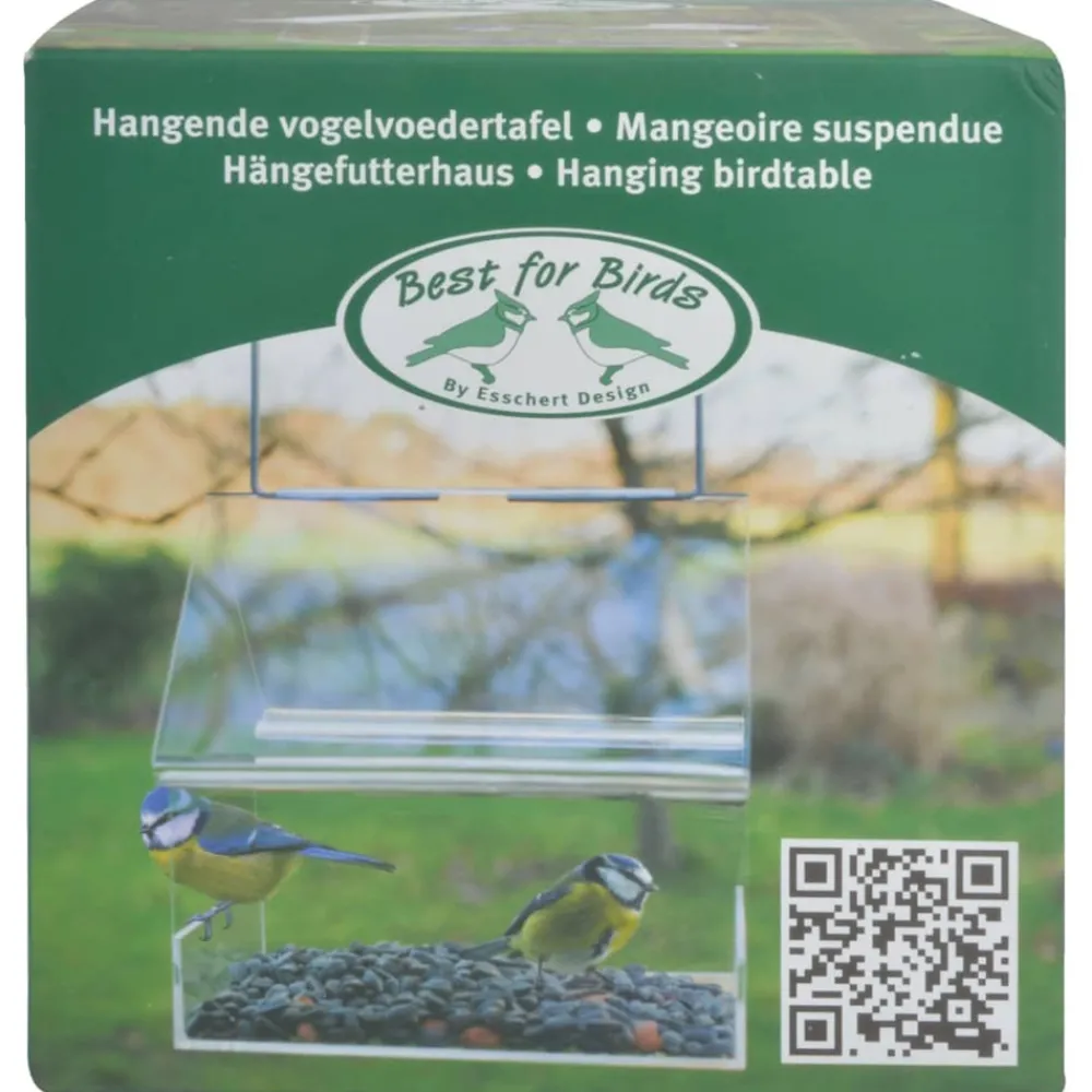 Esschert Design - Mangeoire suspendue acrylique Outlet