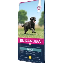Eukanuba - Croquettes au poulet, pour chien adulte de grande taille - 15kg New
