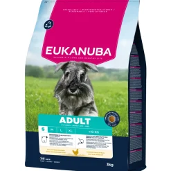 Eukanuba - Croquettes au poulet, pour petit chien adulte - 3kg New