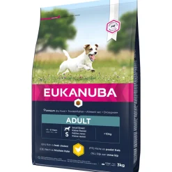 Eukanuba - Croquettes au poulet, pour petit chien adulte - 3kg New